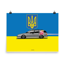 Load image into Gallery viewer, SAAB 9-5 Wagon SLAVA UKRAINI
